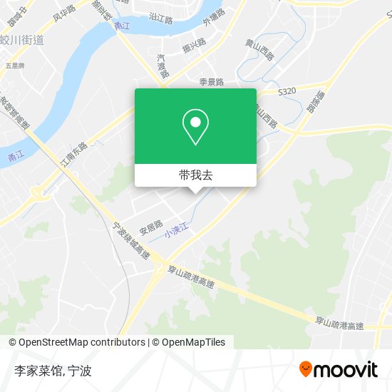李家菜馆地图