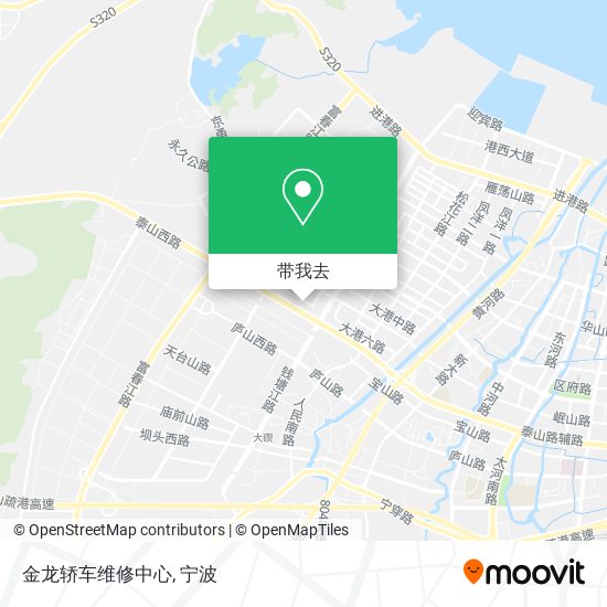金龙轿车维修中心地图