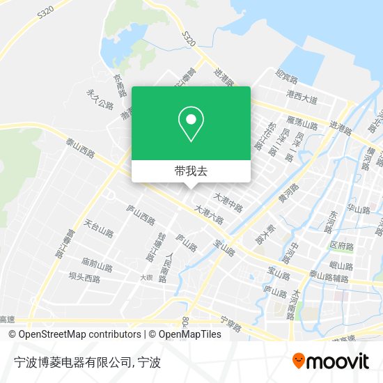 宁波博菱电器有限公司地图