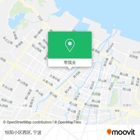 恒阳小区西区地图