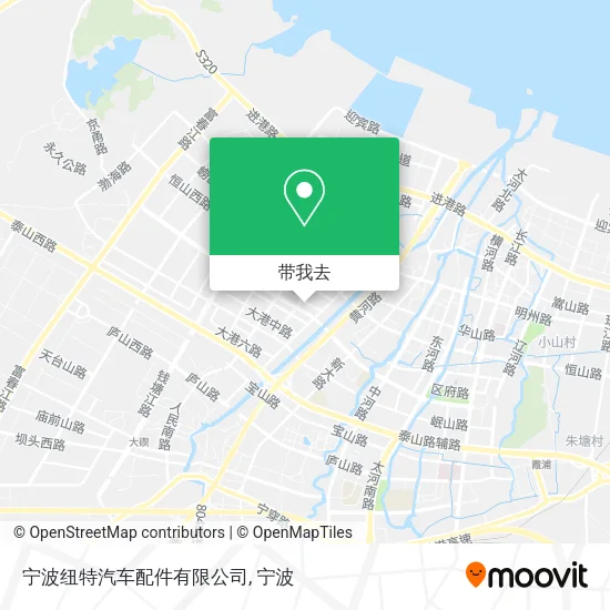 宁波纽特汽车配件有限公司地图