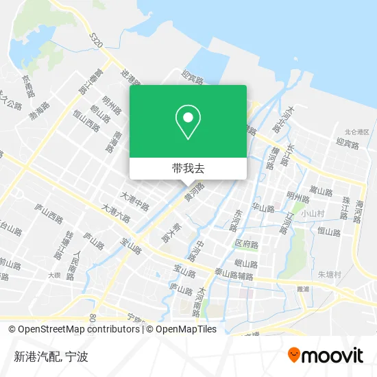新港汽配地图