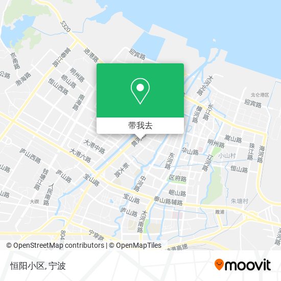 恒阳小区地图