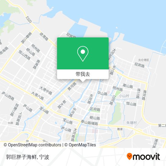 郭巨胖子海鲜地图