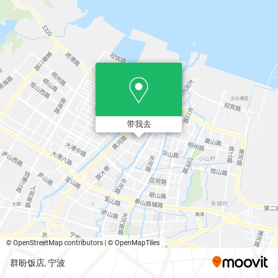 群盼饭店地图