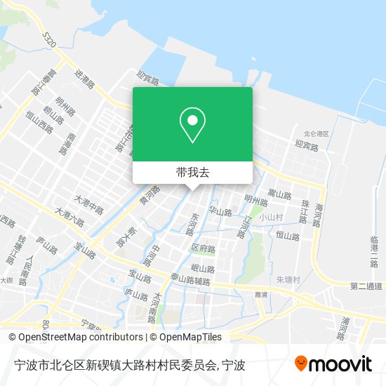 宁波市北仑区新碶镇大路村村民委员会地图