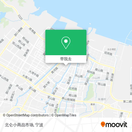 北仑小商品市场地图