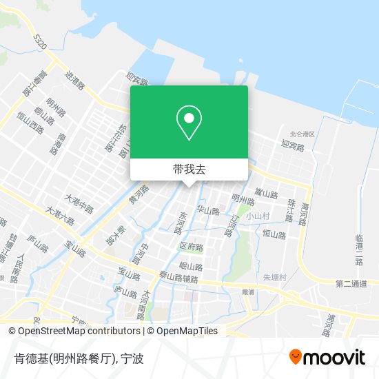 肯德基(明州路餐厅)地图