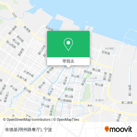 肯德基(明州路餐厅)地图