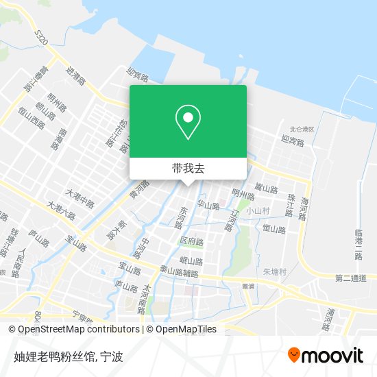 妯娌老鸭粉丝馆地图