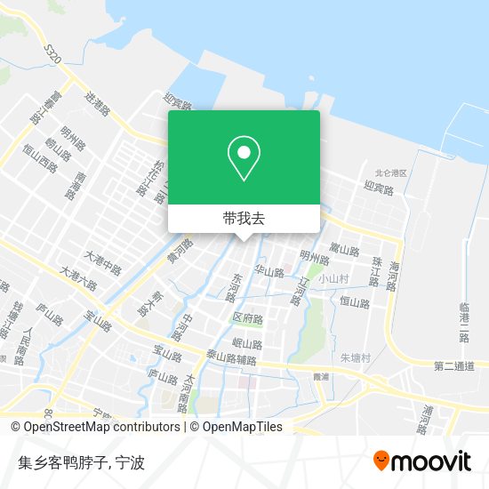 集乡客鸭脖子地图