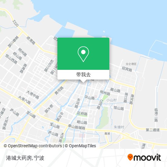 港城大药房地图