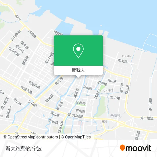 新大路宾馆地图