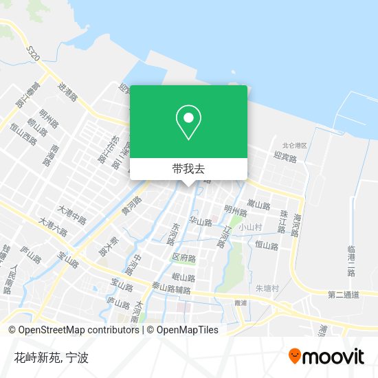 花峙新苑地图