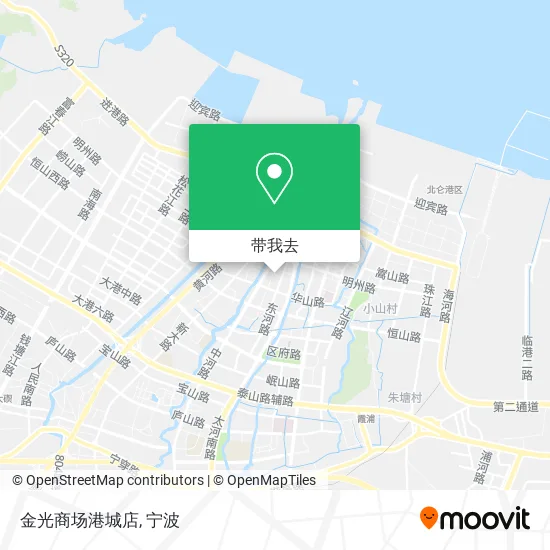 金光商场港城店地图