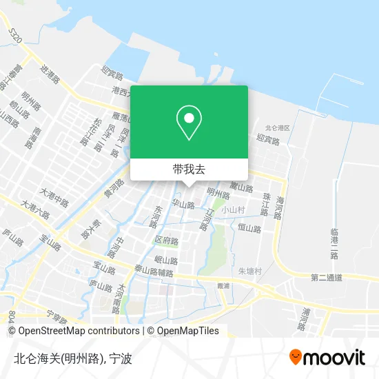 北仑海关(明州路)地图