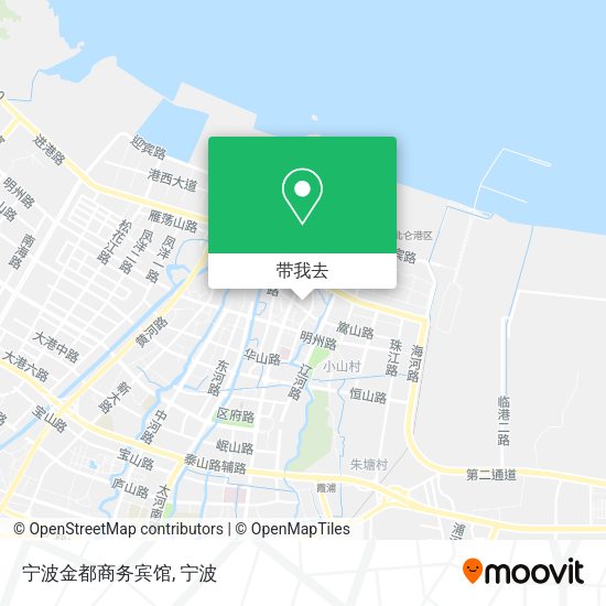 宁波金都商务宾馆地图