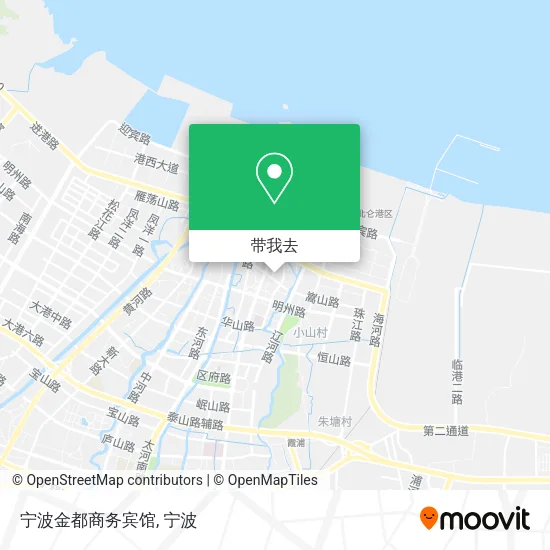宁波金都商务宾馆地图