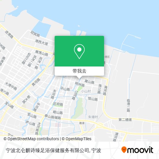 宁波北仑麒诗臻足浴保健服务有限公司地图