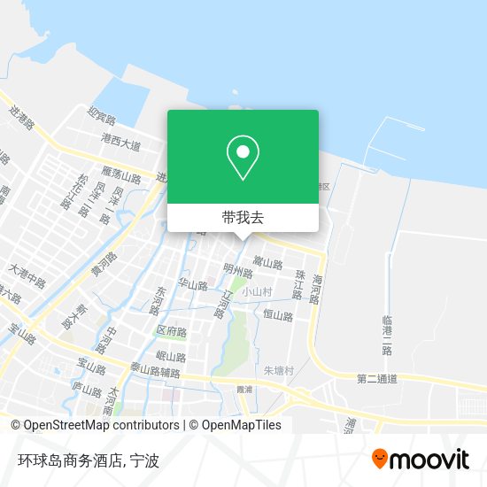 环球岛商务酒店地图