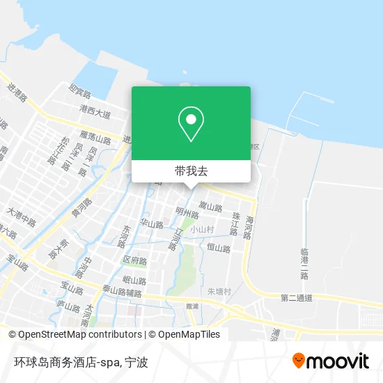 环球岛商务酒店-spa地图