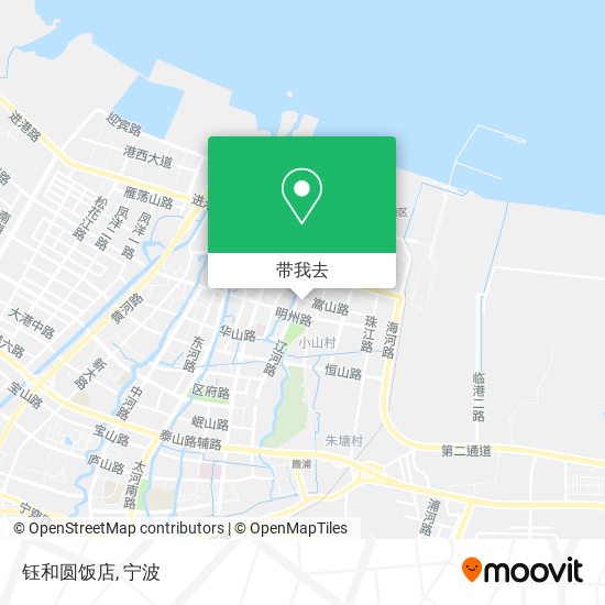 钰和圆饭店地图