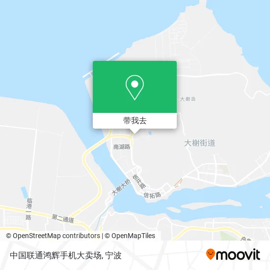 中国联通鸿辉手机大卖场地图