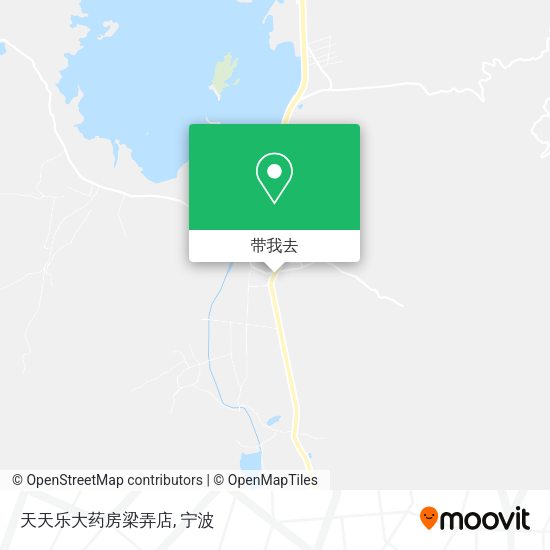 天天乐大药房梁弄店地图