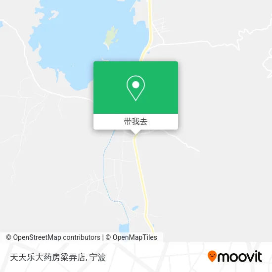 天天乐大药房梁弄店地图