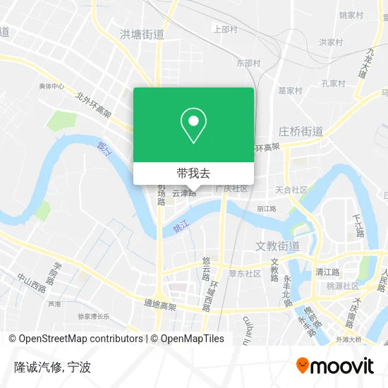 隆诚汽修地图