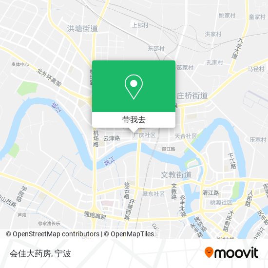 会佳大药房地图