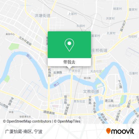 广厦怡庭-南区地图