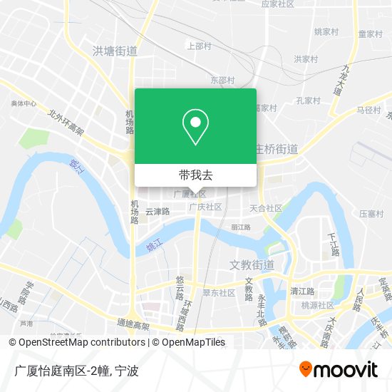 广厦怡庭南区-2幢地图