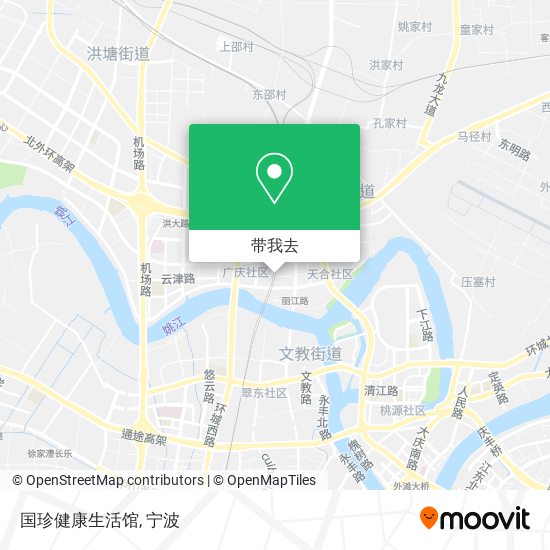 国珍健康生活馆地图