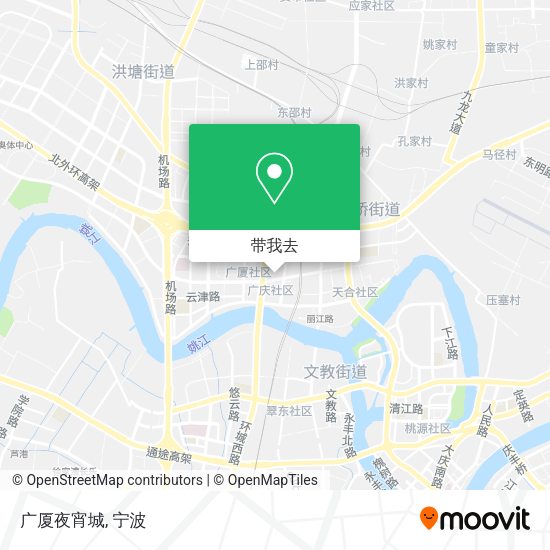 广厦夜宵城地图