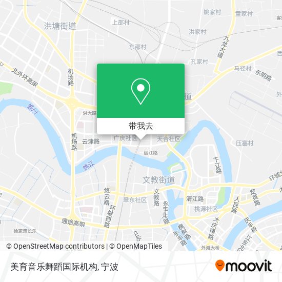 美育音乐舞蹈国际机构地图