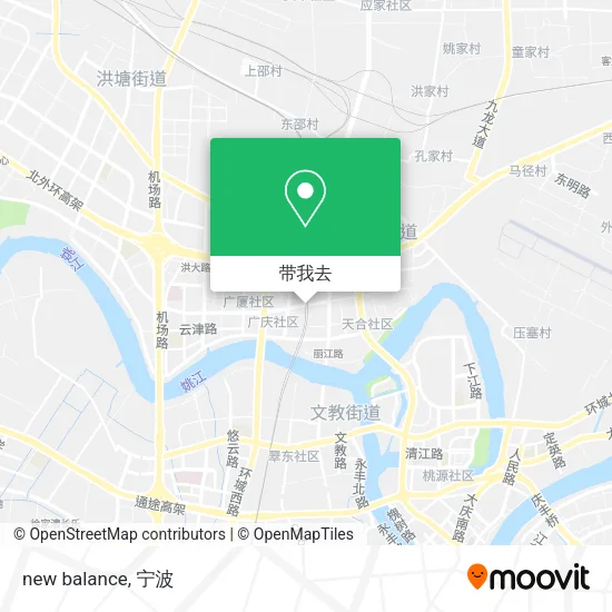 new balance地图