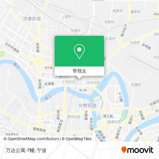 万达公寓-7幢地图