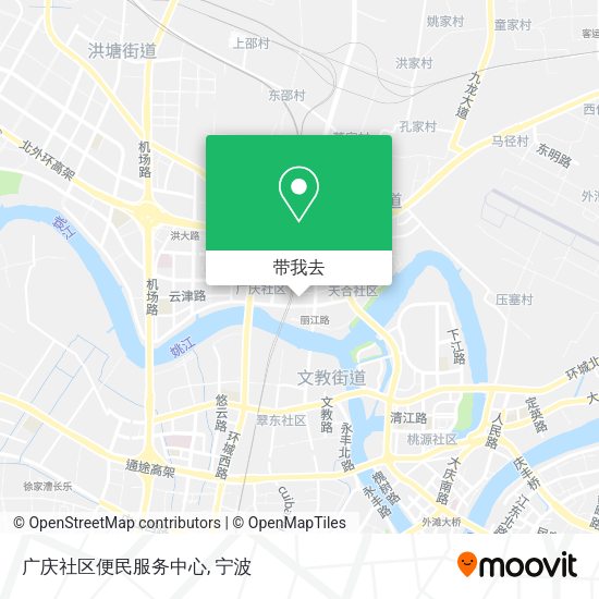广庆社区便民服务中心地图