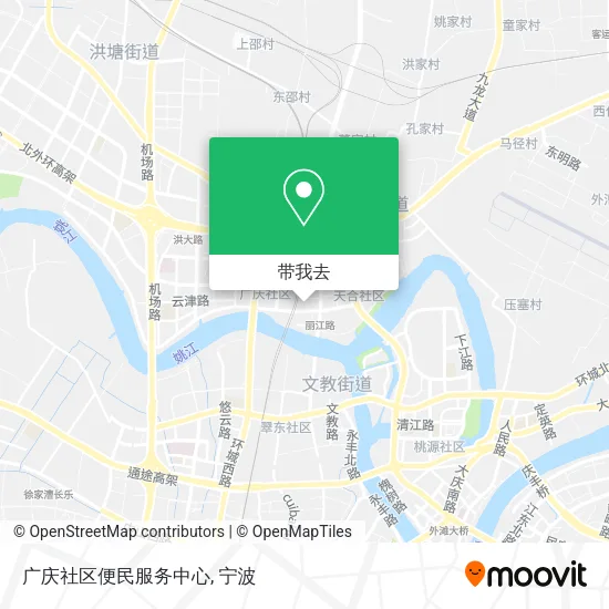 广庆社区便民服务中心地图