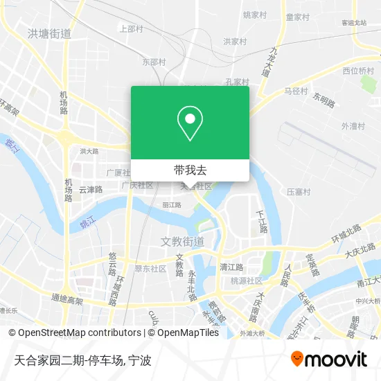天合家园二期-停车场地图