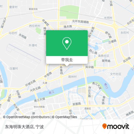东海明珠大酒店地图