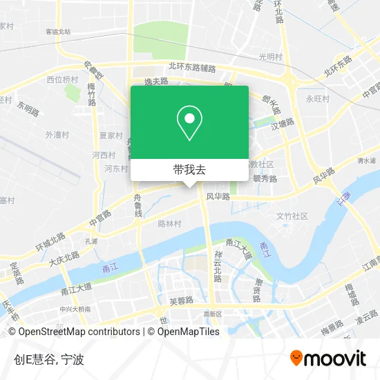 创E慧谷地图