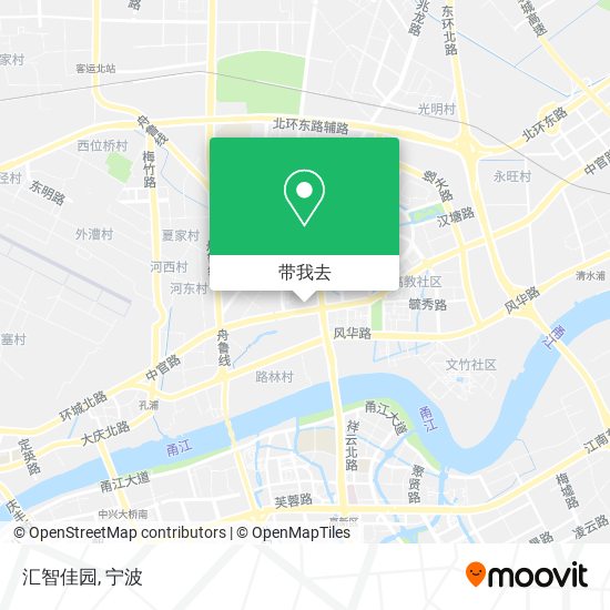 汇智佳园地图