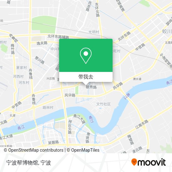 宁波帮博物馆地图