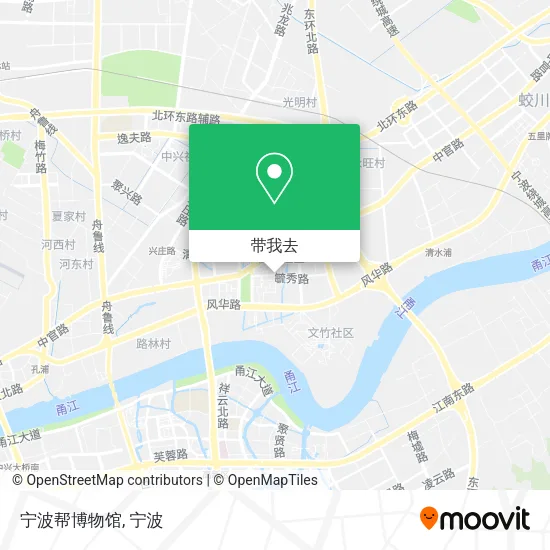 宁波帮博物馆地图