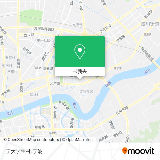 宁大学生村地图