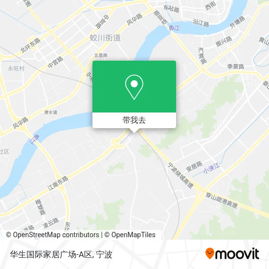 华生国际家居广场-A区地图