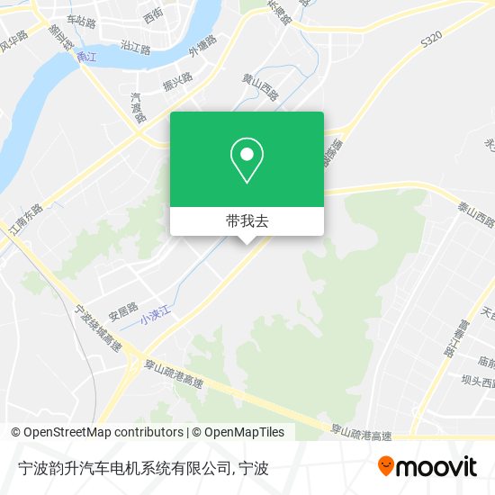 宁波韵升汽车电机系统有限公司地图