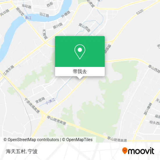 海天五村地图